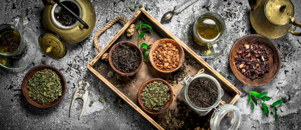 Fragrant Chinese tea.